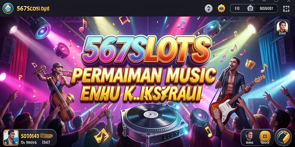Tampilan menarik dari gameplay <strong>567SLOTS</strong> dengan musik yang menggugah semangat.