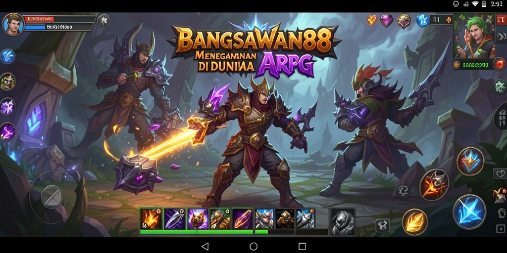 Tampilan gameplay BANGSAWAN88 yang menegangkan dan seru.