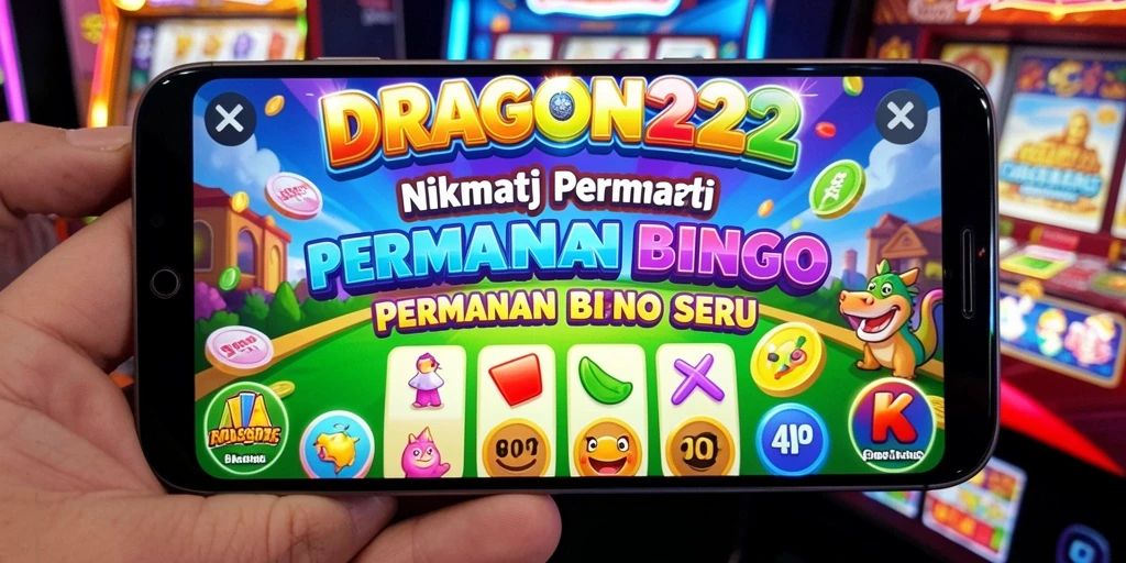 Tangkapan layar menunjukkan aksi seru permainan Bingo DRAGON222.