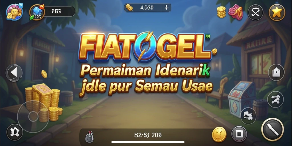 Menampilkan gameplay santai dan menarik dari FIATOGEL.