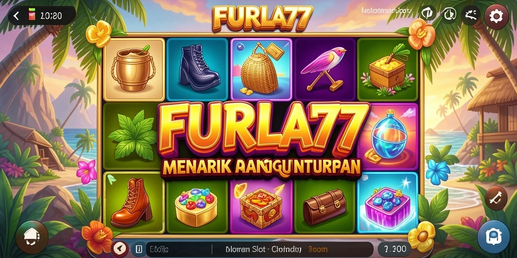 Tampilan gameplay menarik dari FURLA77 dengan mesin slot yang beragam.