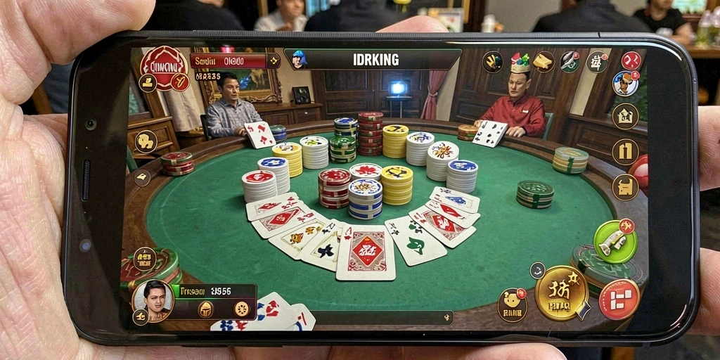 Screenshot gameplay IDRKING yang menarik dan penuh aksi QiuQiu.
