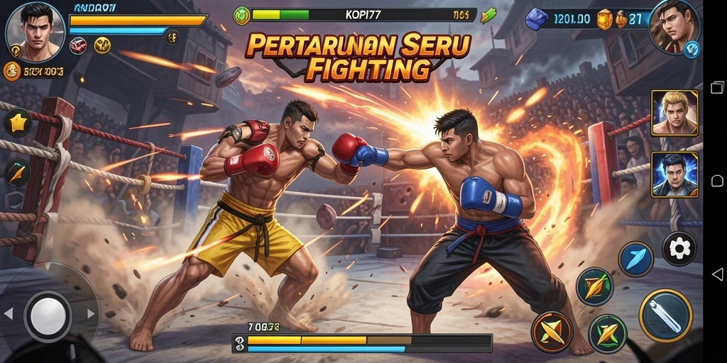 Gameplay seru dan kompetitif di KOPI77.