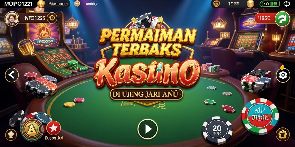 Screenshot utama MPO1221 menampilkan gameplay Kasino yang menegangkan.