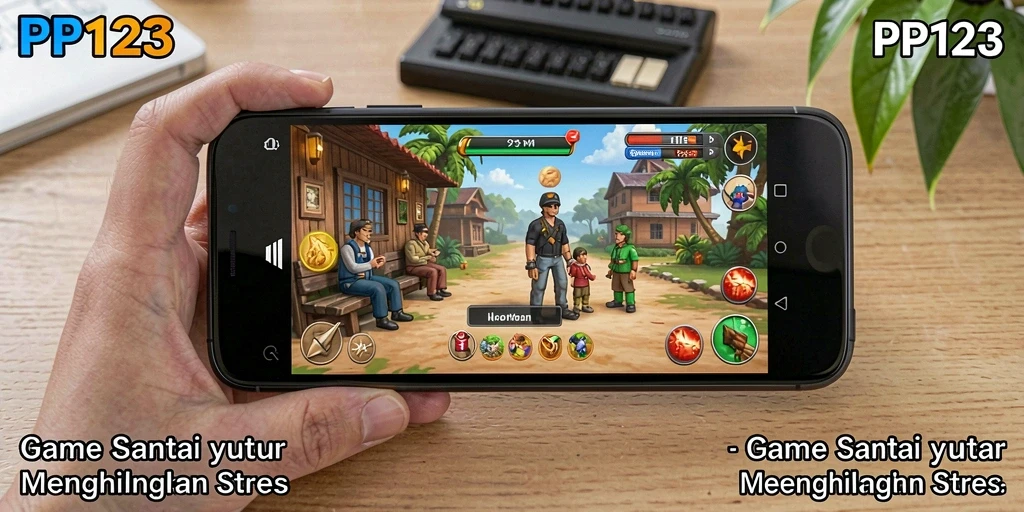 Gameplay menyenangkan dari PP123 saat dimainkan bersama teman.