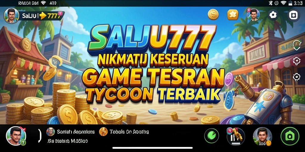 Tampilan gameplay menyenangkan dan penuh strategi dari SALJU777.