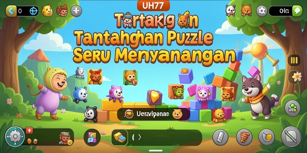 Tampilan gameplay UH77 yang menarik dan menantang.